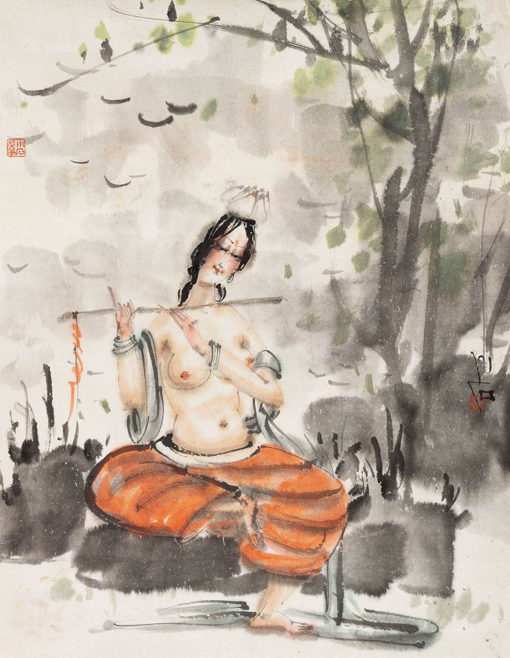 傅小石-1（72×57cm  镜.jpg