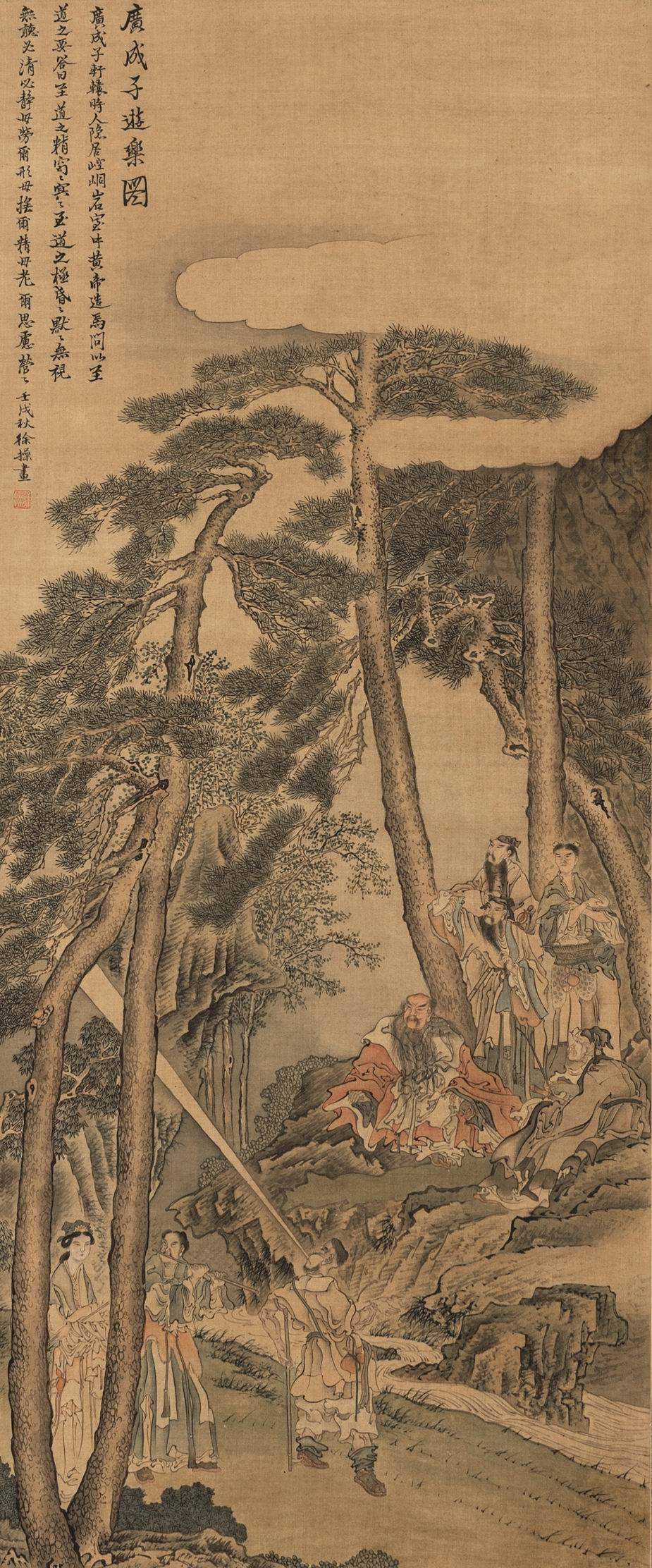 徐操-6-8（113×47cm原绢日轴.jpg