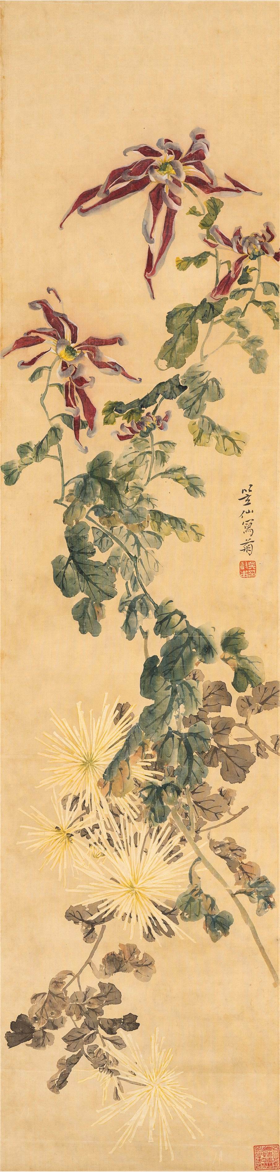 a吴笠仙-1-8(104-25绢本旧轴.jpg
