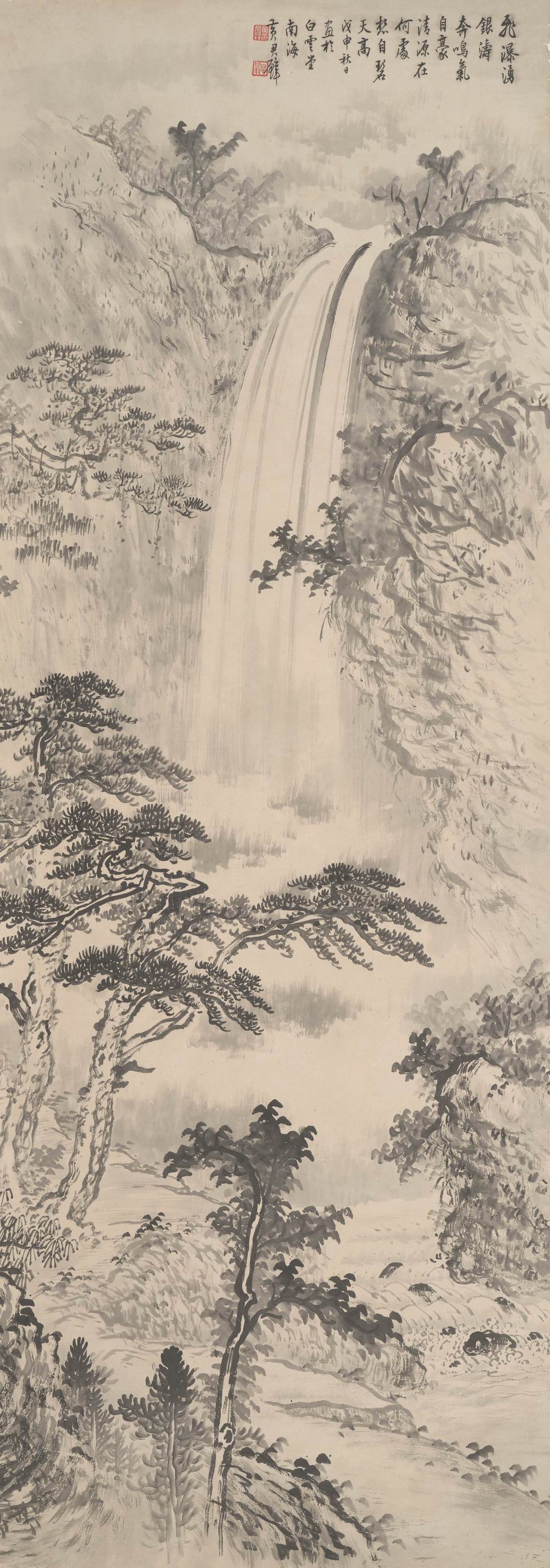 a黄君璧-15-8（130×46cm原托.jpg