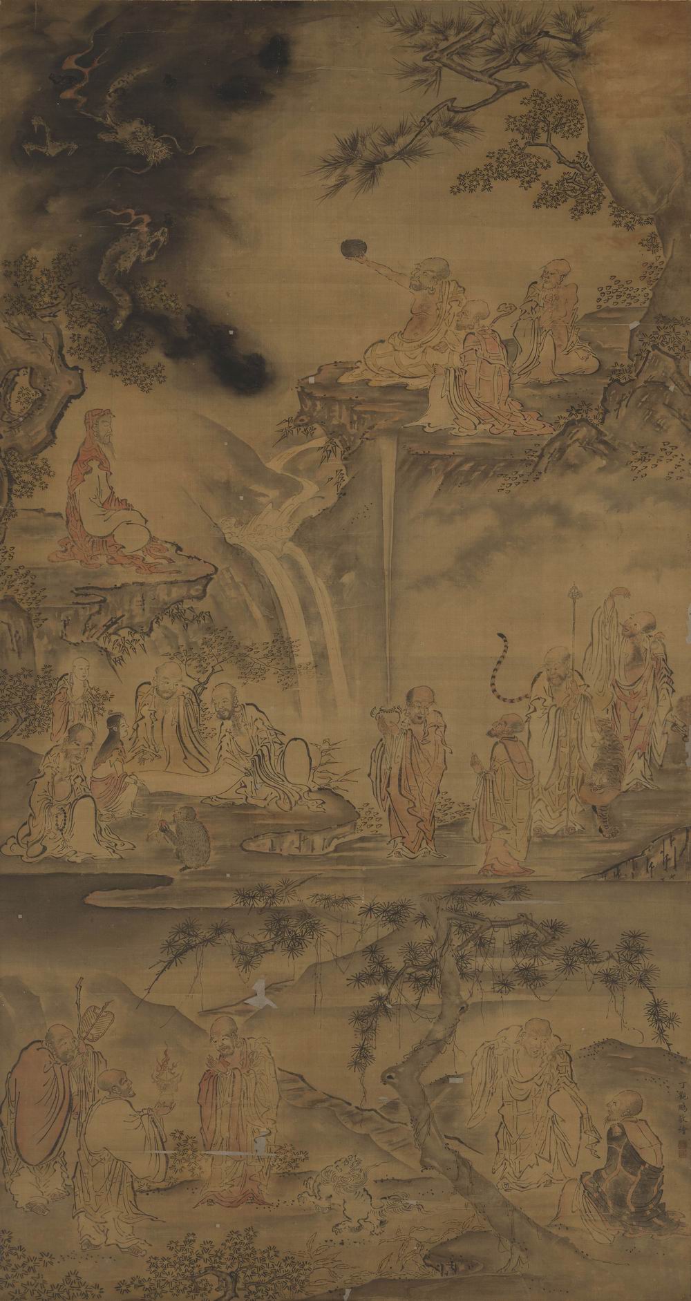 丁观鹏-3-8（130x68cm原绢轴.jpg